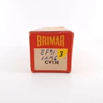 X EF91 / 6AM6 CV138 Brimar Tube. Copper Rods. 3. CH80. Fixed Price $18.12.