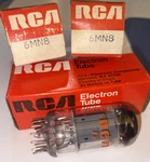 Lot Of 3 Rca 6MN8 Vacuum Tubes Nos Vintage Electron Usa. Fixed Price $9.00.
