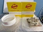 SK2210 Eimac 8877 Tube Socket And SK2216 Chimney New For Grounded Grid Amps. Fixed Price $85.00.