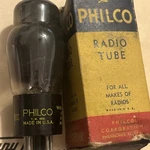 Philco Smoked Shouldered Glass Antique Radio Tube 6Y6G St Power Amplifier 1952. Fixed Price $17.95.