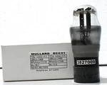 ECC31 Mullard Nos Black Plate Made Gt,britain Amplitrex Tested #3827009. Fixed Price $300.00.