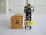 Nos Tung-sol 12AU7/ECC82 Audio Vacuum Tube Gray Plate (1955) TV-7 Tested.. Fixed Price $24.55.