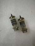 Siemens Ei ECC83 12AX7 Long Plate Getter Nos Tested Excellent Matched Pair. Fixed Price $135.00.