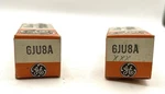 Matched Pair Ge 6JU8A Vacuum Tubes Nos Nib Tested Strong Usa. Fixed Price $18.99.