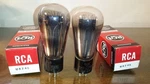 Tested Nos Matched Pair Rca UX-245 Engraved Base Globe 45/145/345 Tube TV7. Fixed Price $847.95.