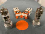Pair Of Ge 12B4 Triode Tubes - Nos Nib Amplitrex Verified. Fixed Price $24.50.