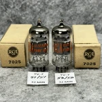 Matched Pair Nos Rca 7025 Tubes 12AX7 EC83 Dated 1966. Fixed Price $179.00.