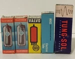Vintage Tubes Telefunken Valvo Iec Tung-sol With Boxes. Fixed Price $169.00.
