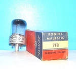 7F8 Rogers Nos Radio Audio Loctal Amplifier Electron Vacuum Tube Valve Canada. Fixed Price $12.49.