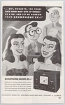 Echophone Radio Corporation, Model EC-1 Wwii 1944 Print. Fixed Price $9.97.