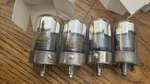 Quad (4) Matched - 1LN5 Nos Sylvania Chrome Dome Loctal Vacuum Tubes. Fixed Price $60.00.