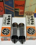Superb Sounding Matched Pair Ge Matsushita EL34 Tubes TV7 Tested 48/48 33/34MA. Fixed Price $188.00.