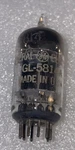GL-5814A Black Plate 3X Mica Square Getter Tube TV7 Tested Strong. Fixed Price $20.00.