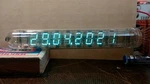 IV-18 Soviet Nixie Large 7-SEGMENT 8-DIGIT Vfd Clock Tube Rare New. Fixed Price $69.97.