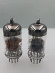 Strong Pair Rca 6BQ7A 5700/7100GM & 5600/5850GM Black Plates Serious Tubes T413. Fixed Price $10.00.