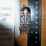 Strong Sylvania 3 Mica Black Plate D Getter Jhs 5751WA Tube. Fixed Price $59.99.