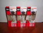 Sylvania A21 General Purpose Clear Light Bulb 200W Lot Of 3. Fixed Price $21.95.