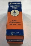 Vintage Tv/radio Emerson Electron Tube 6CU6 New Old Stock Untested. Fixed Price $9.99.