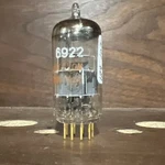 Siemens 6922 Gold Pin Vacuum Tube Branded For Rca AT1000 Tested +100%. Fixed Price $62.00.