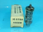 Ge Jg 6BE6 W 5750 EK90 Tube Perfect Nos Nib Original Box. Fixed Price $9.98.