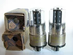 Matched 1946 Sylvania/philco 6J5GT Tubes- Hickok TV7B Tests 110, 120, MIN:50. Fixed Price $78.95.