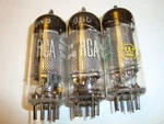 Three EBF80 (6B8, EBF81, 6AD8) Tubes, Rca & Wh Brands, By Mullard, Nos Ratings. Fixed Price $24.00.