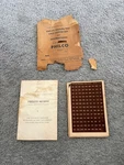 Vintage Lot Of Philco Radio 1942, Operating Manual + Call Letter Kit. Fixed Price $25.00.