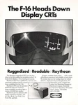 Raytheon F16 Heads Down Display Crt Rugged Tube Helmet Tech Vintage Mag Print. Fixed Price $19.95.