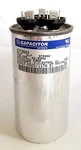 97F9849 General Electric Dual Motor Run Capacitor, Ratings. Fixed Price $35.00.