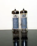 Rare Matched Pair Telefunken 7189/EL84/6BQ5 Tubes - Diamond Test Nos. Fixed Price $175.99.