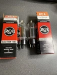 Pair Rca Electron 6CD6GA Vacuum Tubes Nos Made In Usa. Fixed Price $71.74.