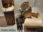 Perryman PA-227 Tube Pair Type Original Boxes Inserts & Paperwork Early Radio. Fixed Price $99.95.