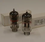 Pair Motorola 12AT7 Grey Plate "horseshoe" Getter, Maxi Preamp = Nos, BN2859. Fixed Price $28.90.