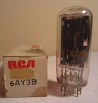 Rca 6AY3B Electronic Vacuum Tube In Box Nos. Fixed Price $6.90.