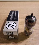5CG8, Westinghouse, Triode-pentode Vacuum Tube. Fixed Price $5.95.