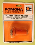 Pomona Electronics Tall Test Socket Adapter Pin Miniature 1710 Nos Sealed. Fixed Price $69.95.