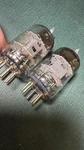 Nos Sylvania Gb 6AK5W 5654 EF95 Matched Pair Hifi Dac Little Dot Tubes. Fixed Price $50.00.