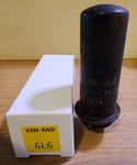 6L6 Tube Ken-rad Tested & Boxed Vintage Commercial Surplus. Fixed Price $9.95.