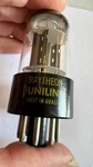Raytheon Uniline 6SL7GT Nos Black Plates Chrome Flash Audio Tube. Fixed Price $60.90.