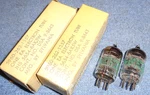 2 Nos Sylvania Jhs 5654 6AK5W Aka EF95 Vacuum Tubes 1964 Audio Pentodes. Fixed Price $20.00.