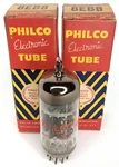 Vintage 1950S Philco Electron Tube Model 8EB8 With Original Box Set Of 2. Fixed Price $20.29.
