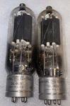 Pair Ge GL-805 Transmitting Tube Black Plate Tested Strong. Fixed Price $200.00.