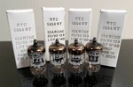 Matched Quad (4) Nos/nib Mullard 5654/6AK5/EF95/M8100 Black Hole Plate Tubes. Fixed Price $45.75.