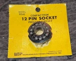 Wep HS46 12 Pin Compactron Tube Socket Nos Vintage Pcb Through Hole. Fixed Price $5.75.