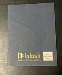 Vintage Original Mcintosh MCD7008 Player, Manual, New. Fixed Price $50.00.