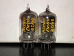 Matched Pair 6096 Western Electric Usa Square Getter 5654 6AK5W EF95 E95F. Fixed Price $299.95.