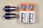 Two, New, 6SN7GTB, Side Getter, Red Print, 1962, Matching Date Pair,. Fixed Price $94.95.