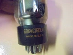 Vintage Nos New Old Stock Rca TUBE6BK4C/6EL4A. Fixed Price $9.95.