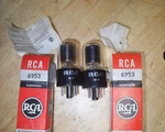 Vintage Nos/nib (2) Pair Rca 6953 Tubes. Fixed Price $31.75.