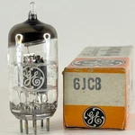 (1) Tested 6JC8 Tube With Box Date Code Sc General Electric Triode Pentode. Fixed Price $6.95.
